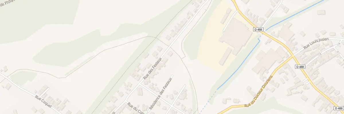 Plan du 752 Rue des Festeux à Bruay-la-Buissière