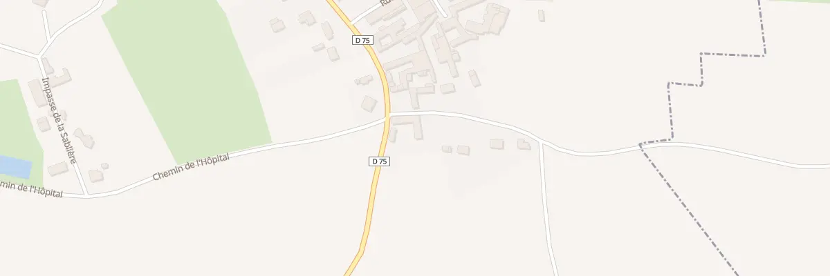 Plan du 33 Rue d’Avesnes à Izel-lès-Hameau