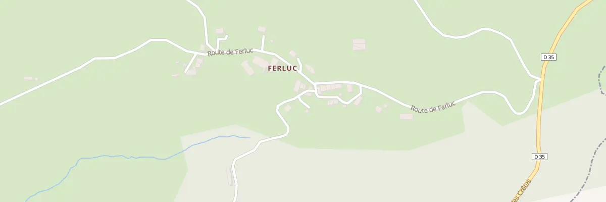 Plan du 2 Imp de Ferluc à Laroquevieille