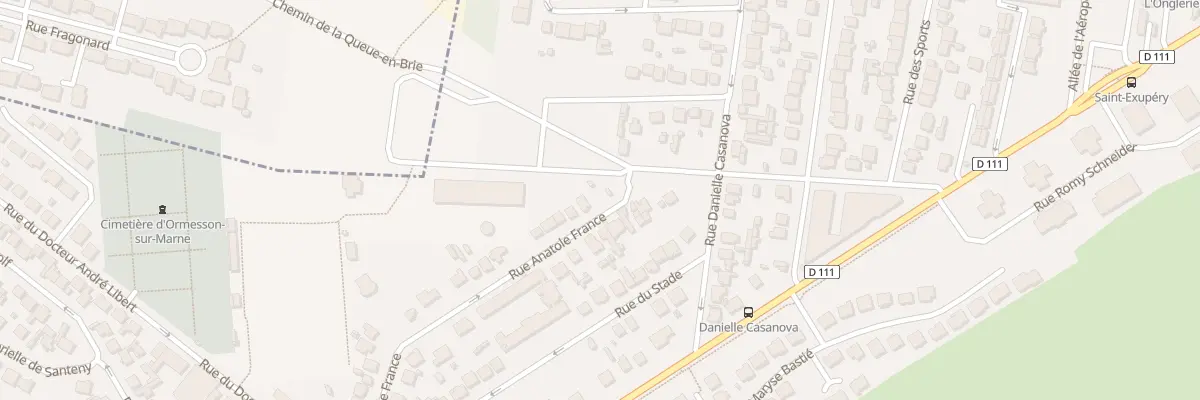 Plan du 47 Rue Anatole France à Ormesson-sur-Marne