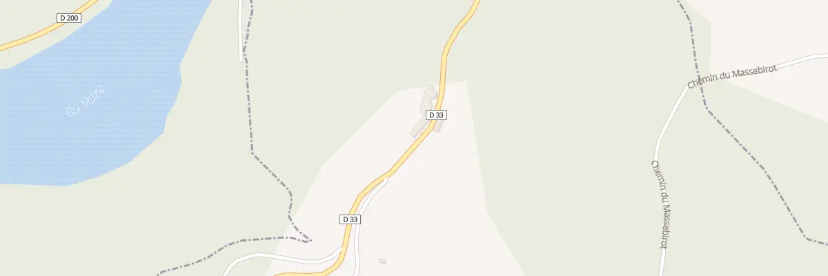Plan du 5180 Le Bousquet Bas à Brasc