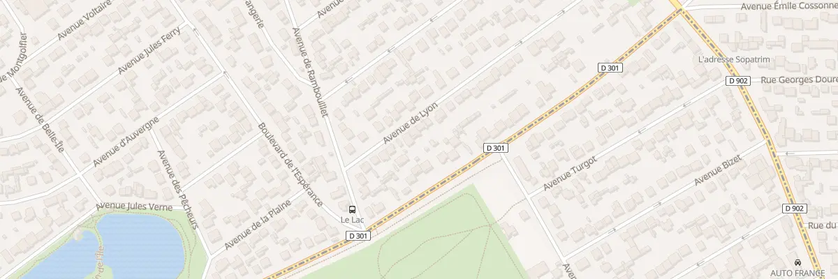 Plan du 57 Av de Lyon à Gagny