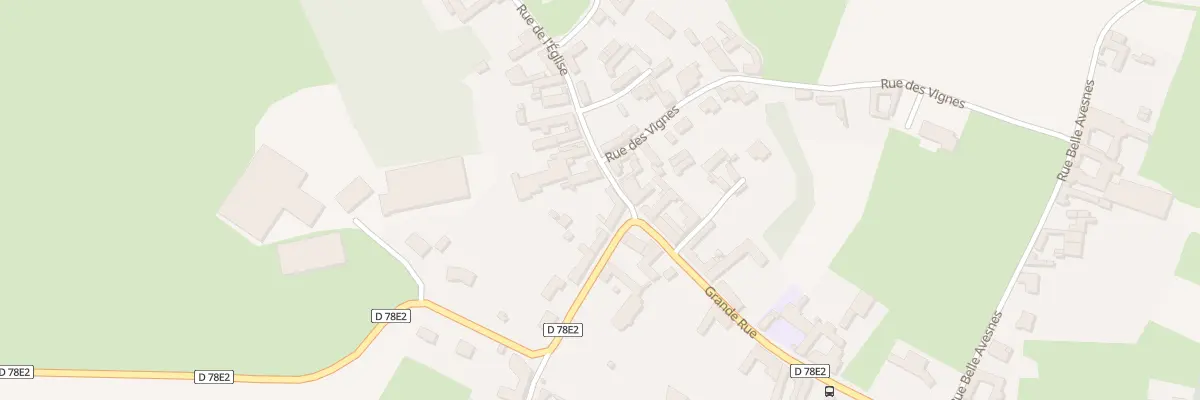 Plan du 2 Rue d’Avesnes à Noyelle-Vion