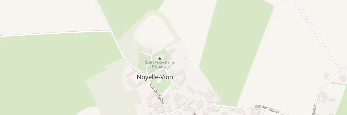 Plan du 16 Rue de l’Eglise à Noyelle-Vion