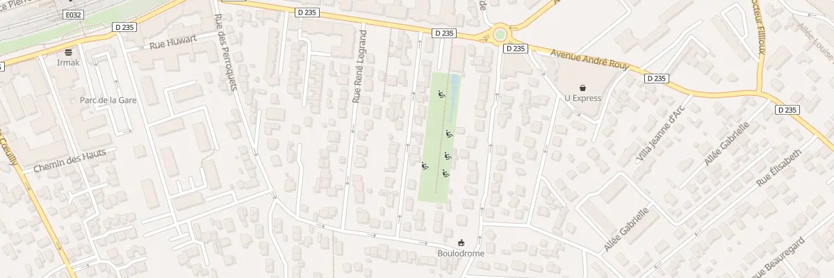 Plan du 15 Rue Georges Demésy à Villiers-sur-Marne
