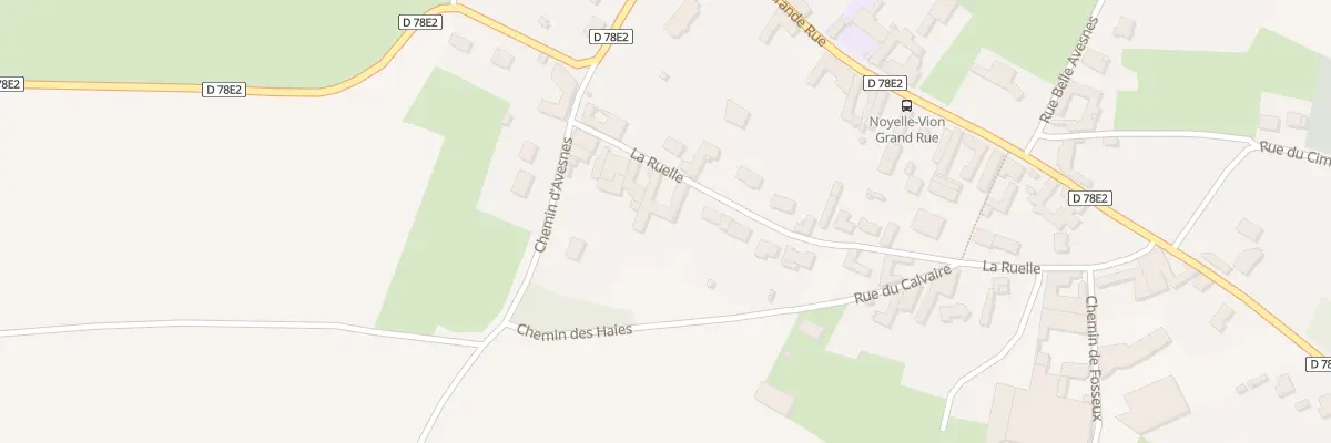 Plan du 19 Rle La Ruelle à Noyelle-Vion