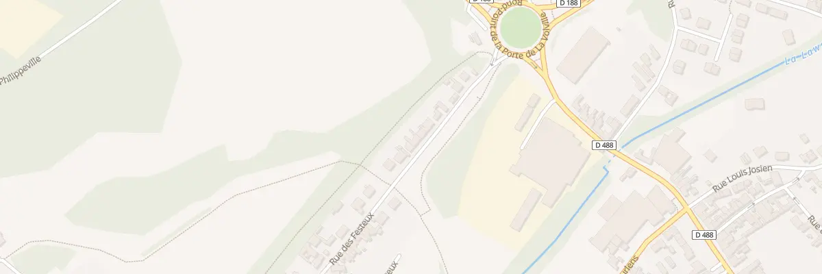 Plan du 827 Rue des Festeux à Bruay-la-Buissière