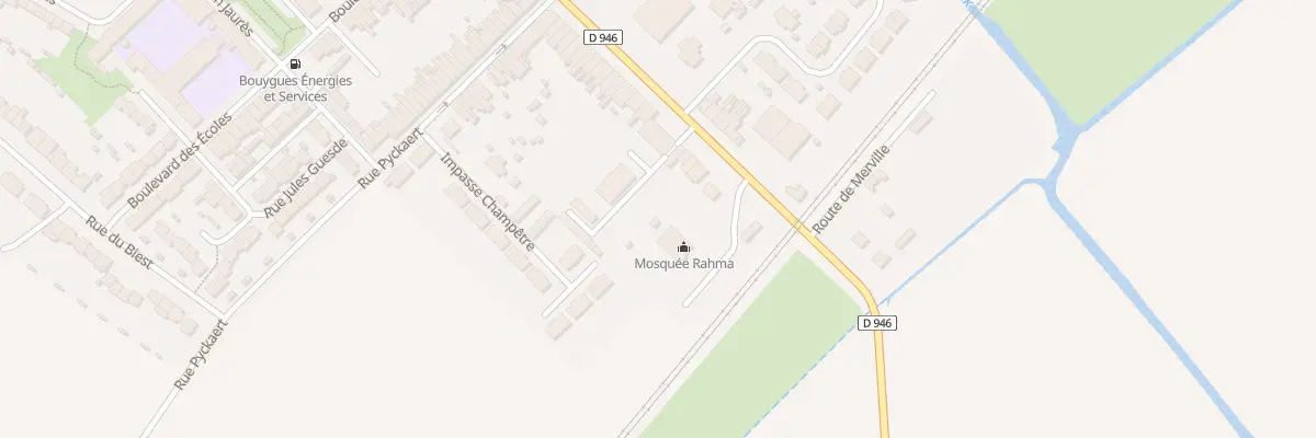 Plan du 378 Rue de Merville à Hazebrouck