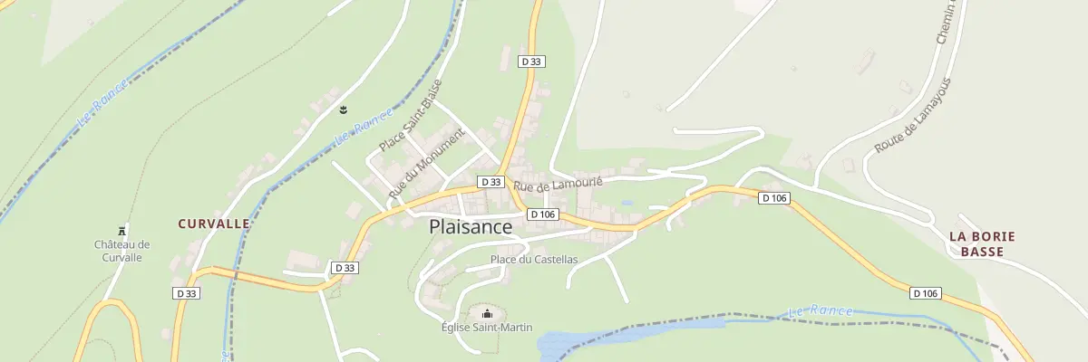 Plan du 9 Rue de Lamourié à Plaisance