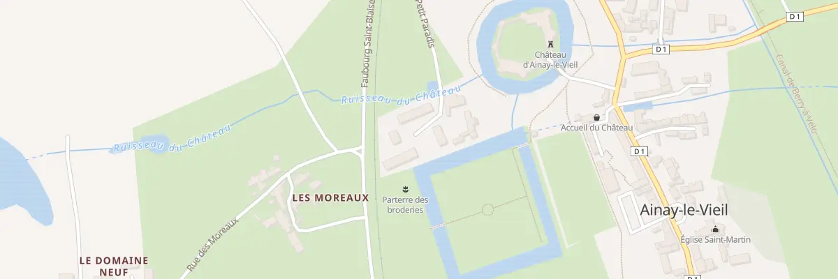 Plan du 2 Imp du Petit Paradis à Ainay-le-Vieil