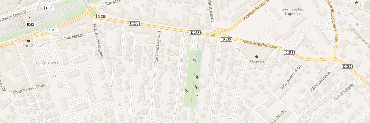 Plan du 9 Rue Georges Demésy à Villiers-sur-Marne