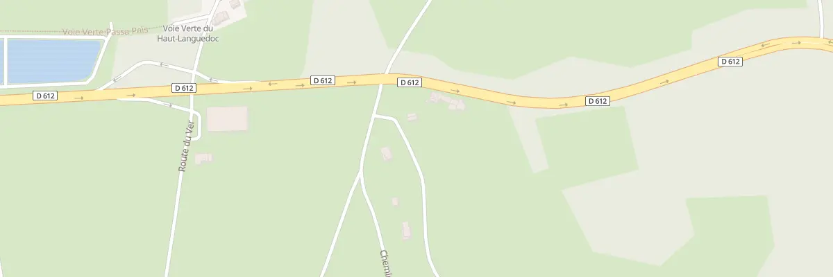 Plan du 39 Che de Thérondou à Sauveterre