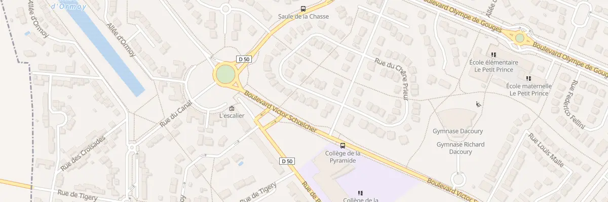 Plan du 5 Rue du Chêne Prieur à Lieusaint