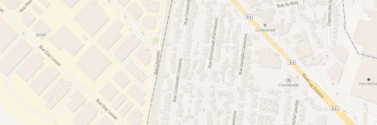 Plan du 41 Rue Constantin Limpens à Ormesson-sur-Marne