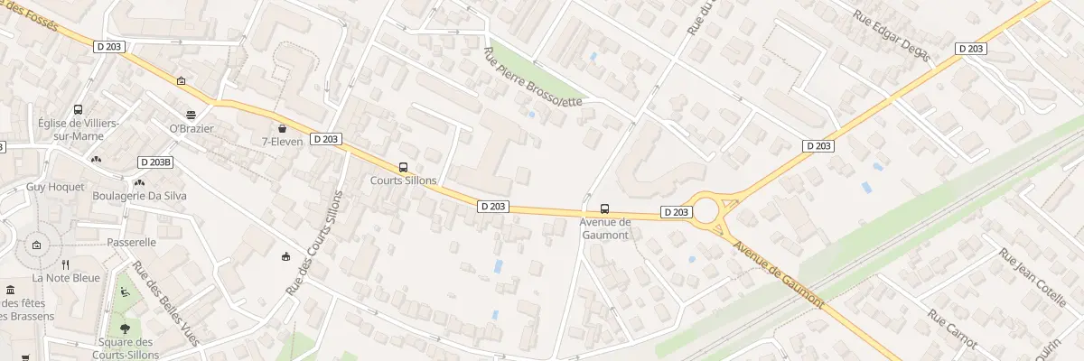 Plan du 143 Rue du Général de Gaulle à Villiers-sur-Marne