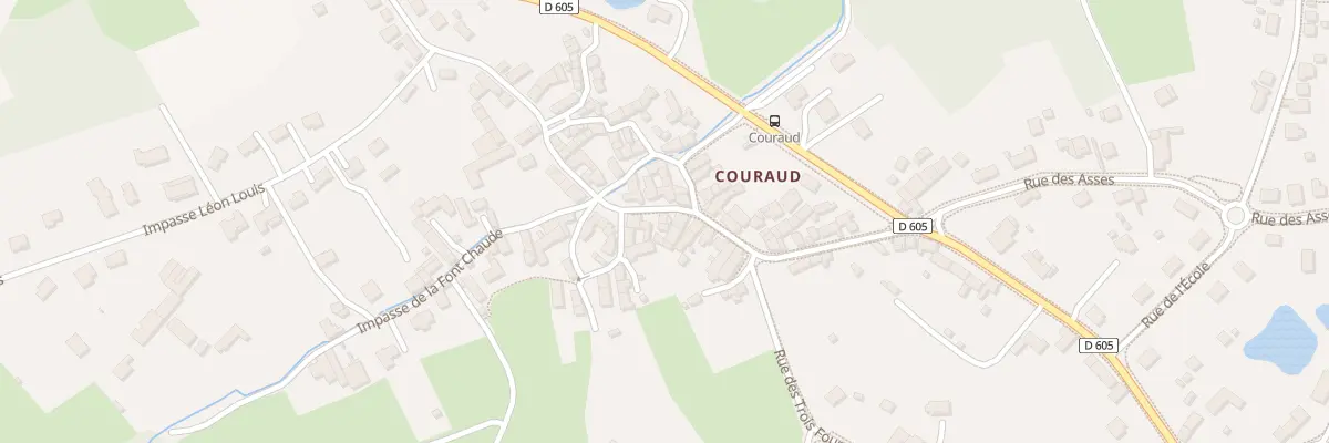 Plan du 14 Rue du Doc Chalais à Domérat