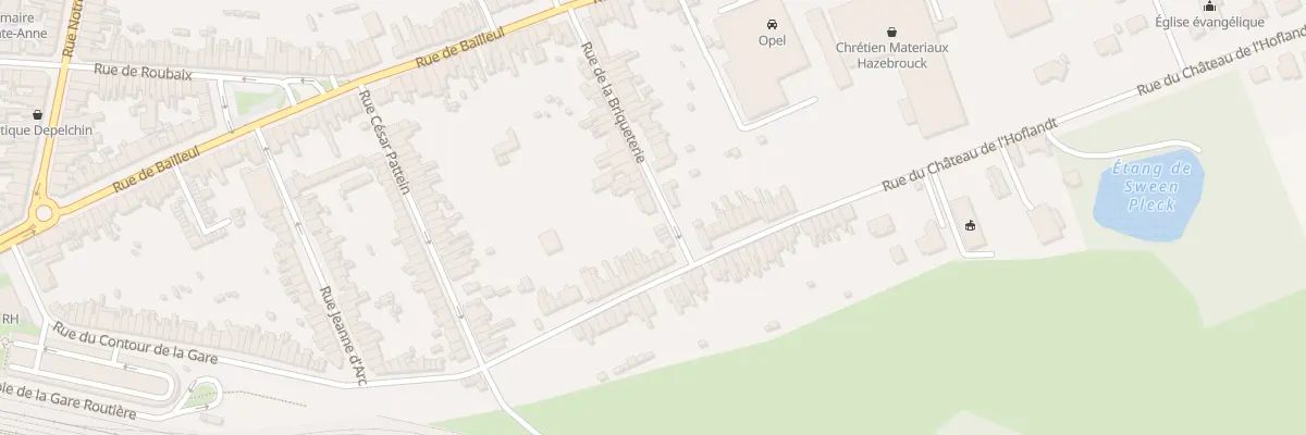 Plan du 24 Rue de la Briqueterie à Hazebrouck