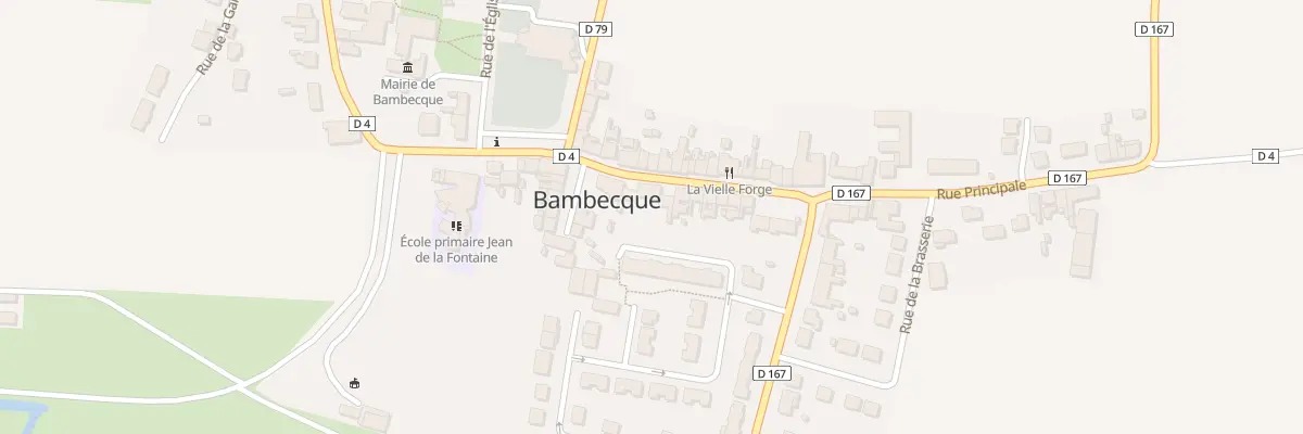 Plan du 43 Rue Principale à Bambecque