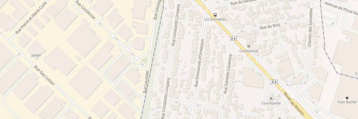 Plan du 29 Rue Constantin Limpens à Ormesson-sur-Marne