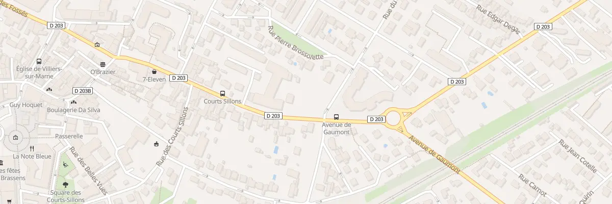 Plan du 143B Rue du Général de Gaulle à Villiers-sur-Marne
