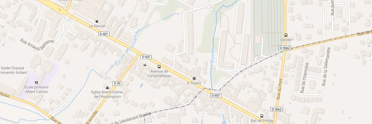 Plan du 16B Av de Fontainebleau à Saint-Fargeau-Ponthierry