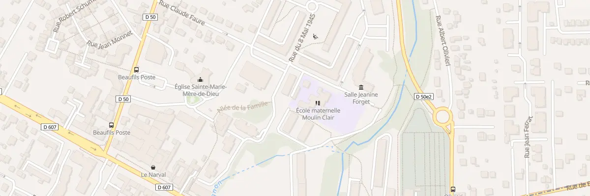 Plan du 26 Rue Claude Faure à Saint-Fargeau-Ponthierry