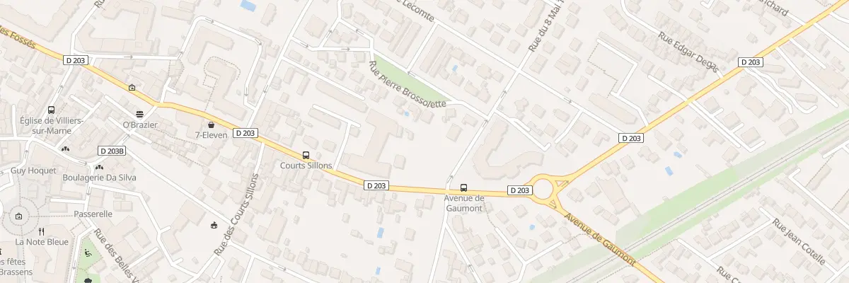 Plan du 141B Rue du Général de Gaulle à Villiers-sur-Marne