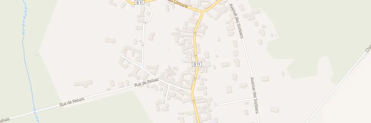 Plan du 31 Rue du Card de Richelieu à Fleury-en-Bière