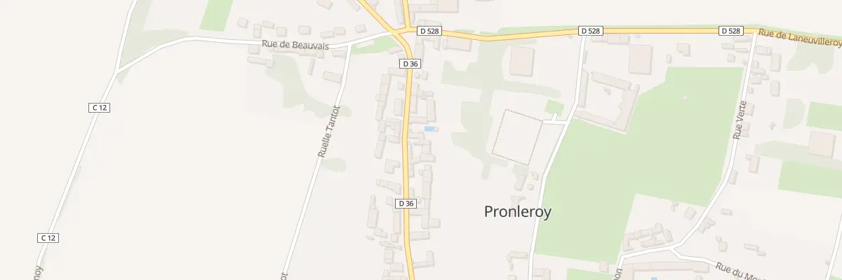 Plan du 24 Gr Grande Rue à Pronleroy