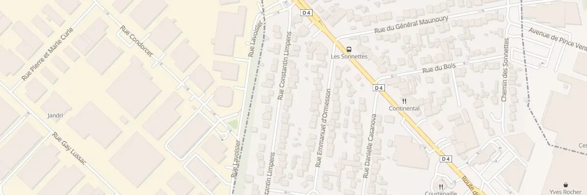 Plan du 21 Rue Constantin Limpens à Ormesson-sur-Marne