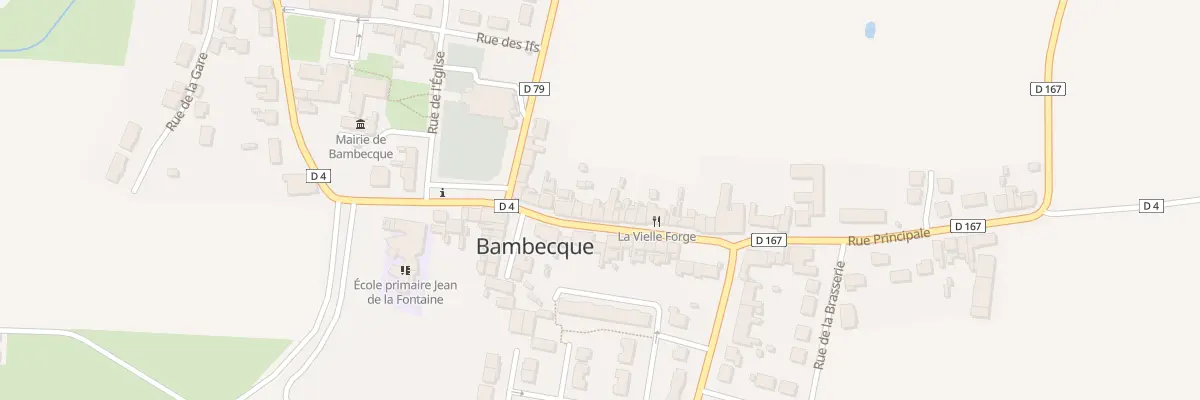 Plan du 50 Rue Principale à Bambecque
