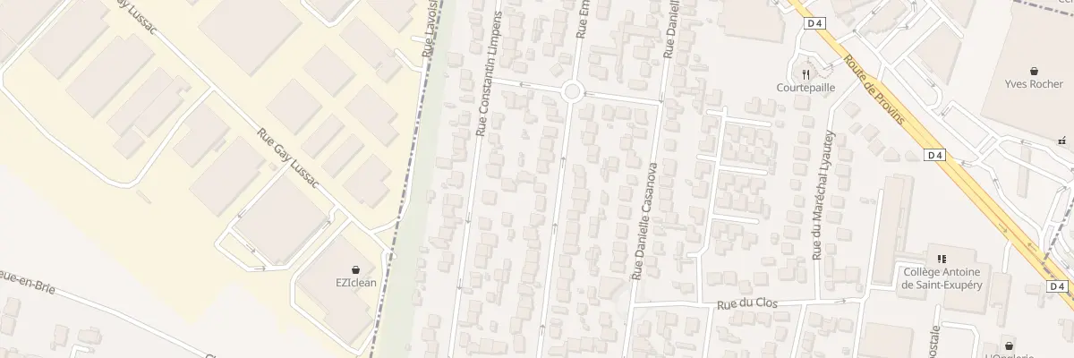 Plan du 60 Rue Emmanuel d’Ormesson à Ormesson-sur-Marne