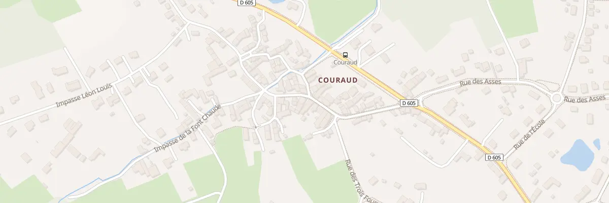 Plan du 18 Rue du Doc Chalais à Domérat