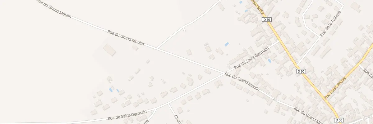 Plan du 41 Rue du Grand Moulin à Perthes