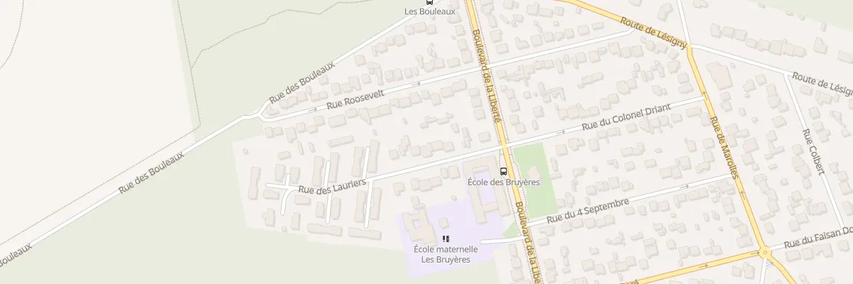 Plan du 3B Rue du Colonel Driant à Sucy-en-Brie