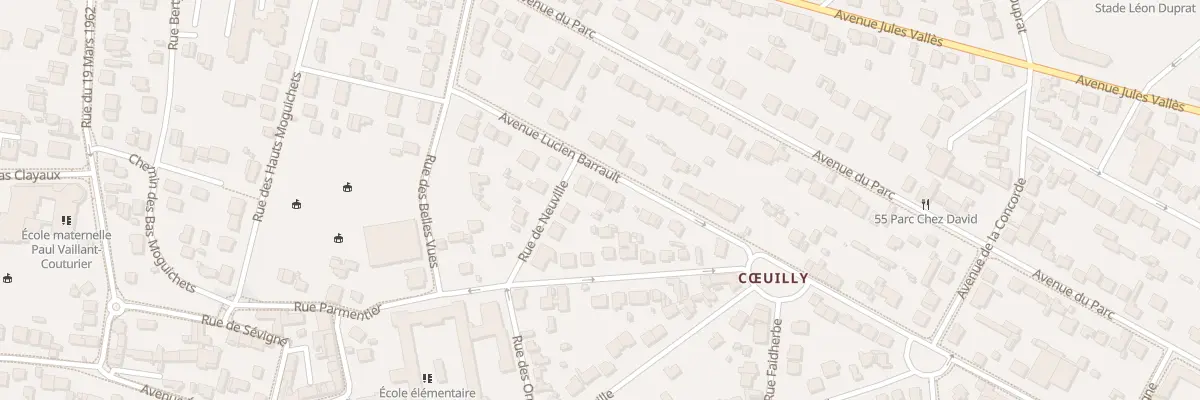 Plan du 136 Av Lucien Barrault à Champigny-sur-Marne