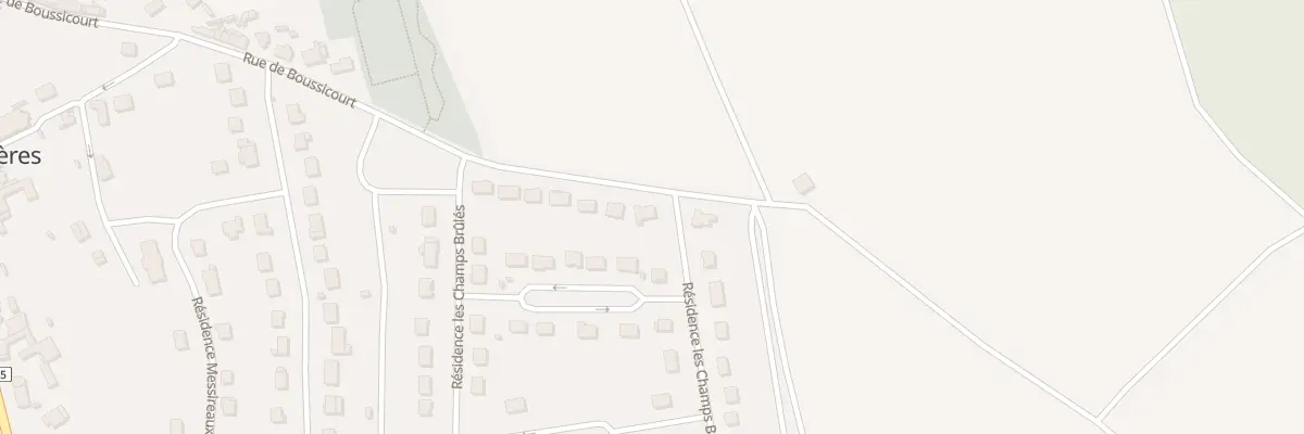 Plan du 1 Res Les Champs Brules à Trois-Rivières