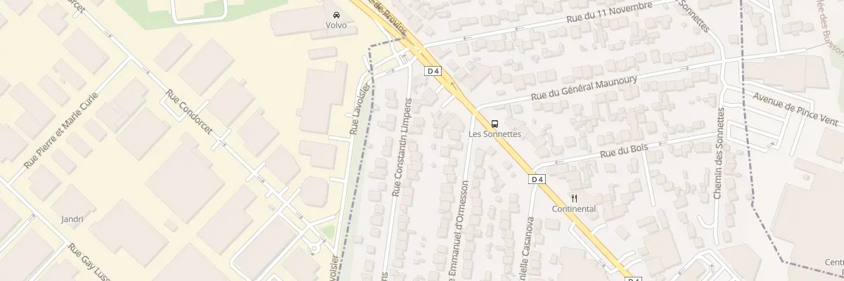 Plan du 9 Rue Constantin Limpens à Ormesson-sur-Marne