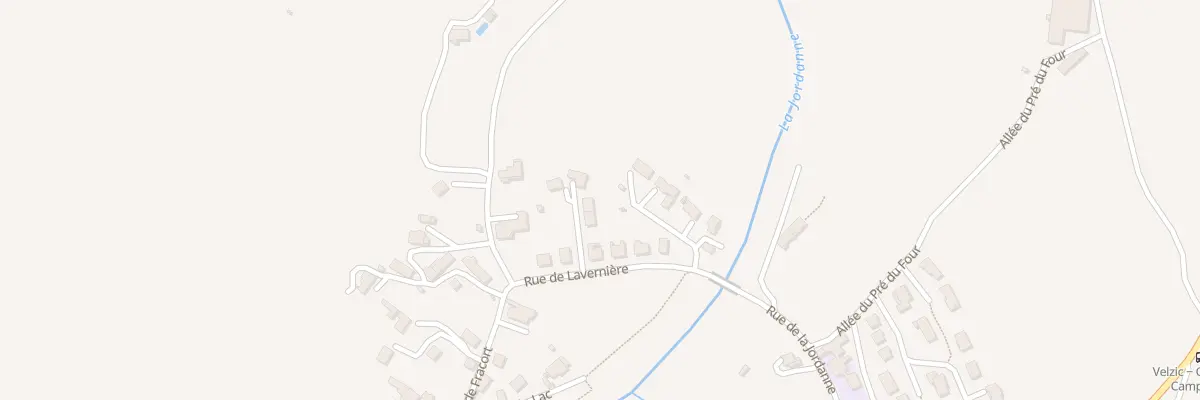 Plan du 7 Rue de Laverniere à Velzic