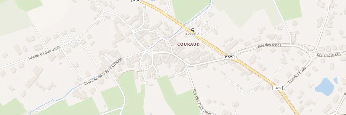 Plan du 20 Rue du Doc Chalais à Domérat
