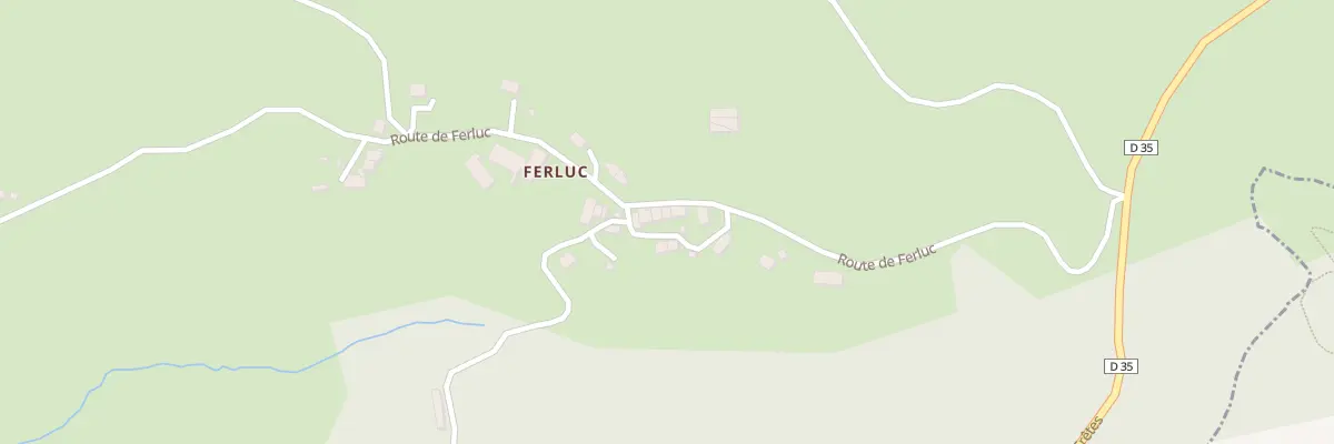 Plan du 5100 Ferluc à Laroquevieille