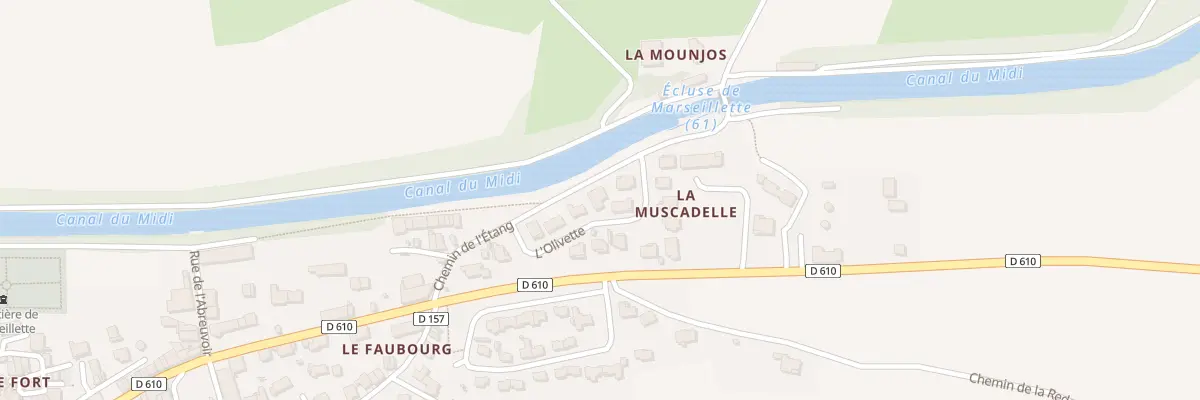 Plan du 7 L’Olivette à Marseillette