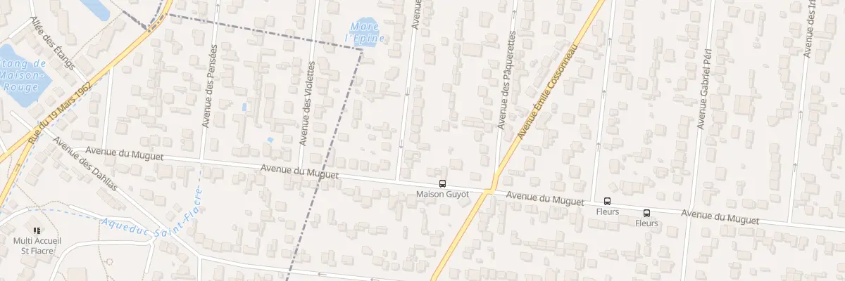 Plan du 83 Av des Rosiers à Montfermeil
