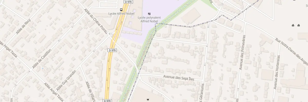 Plan du 31 Av de la Dhuys à Montfermeil