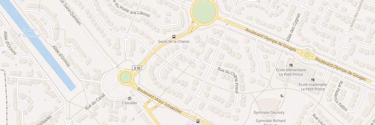 Plan du 22 Rue du Chêne Prieur à Lieusaint