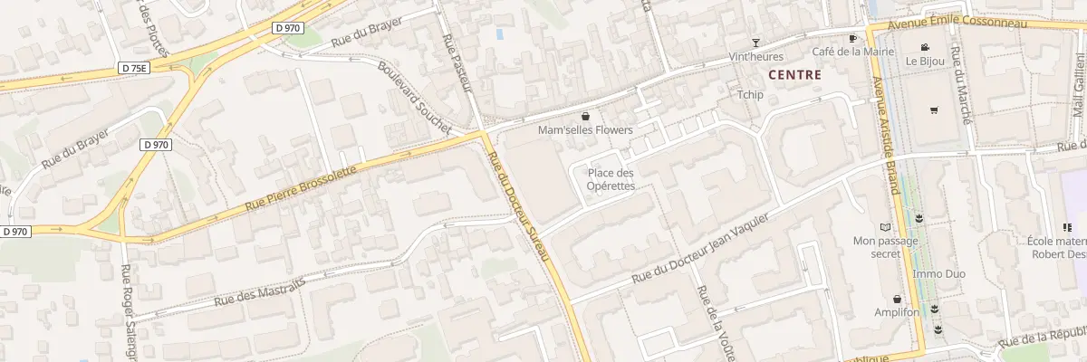 Plan du 13 Rue du Docteur Sureau à Noisy-le-Grand
