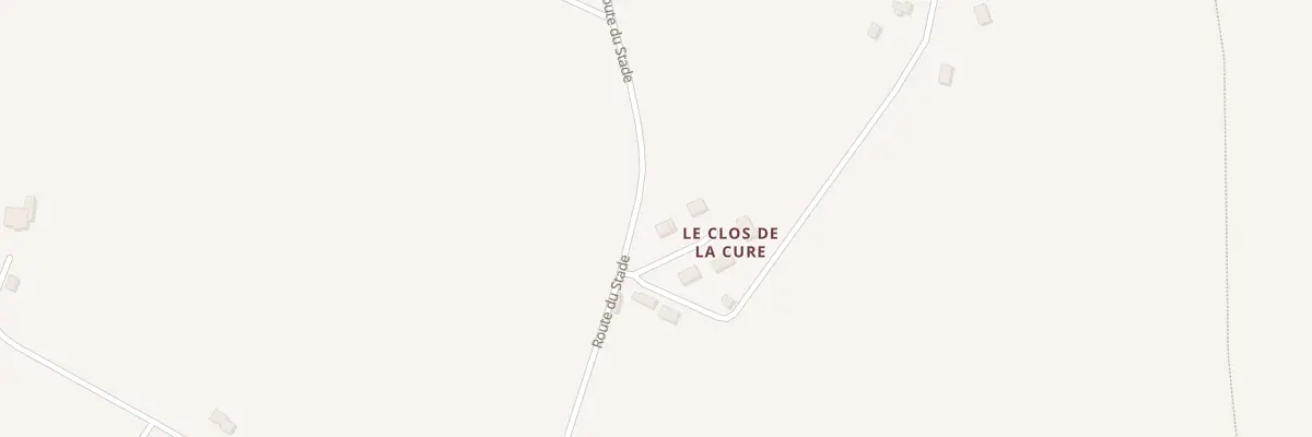Plan du 1 Lot du Clos de la Cure à Parassy