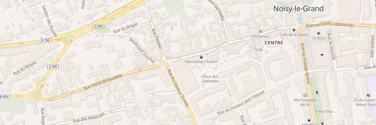 Plan du 144 Rue Pierre Brossolette à Noisy-le-Grand