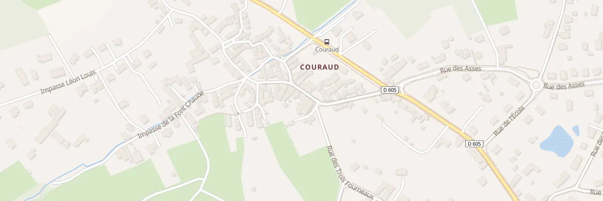 Plan du 26 Rue du Doc Chalais à Domérat
