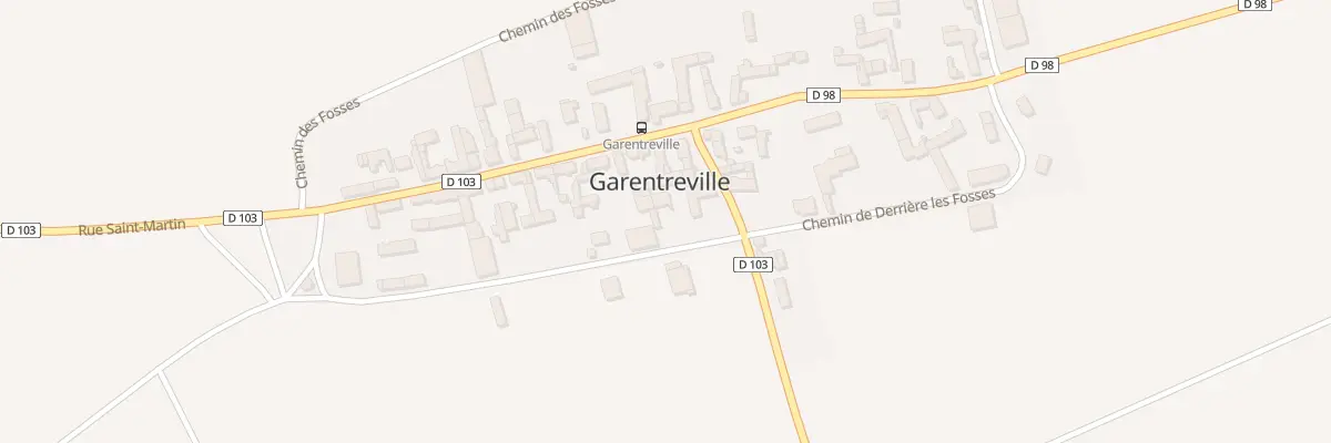 Plan du 15 Che des Fosses à Garentreville